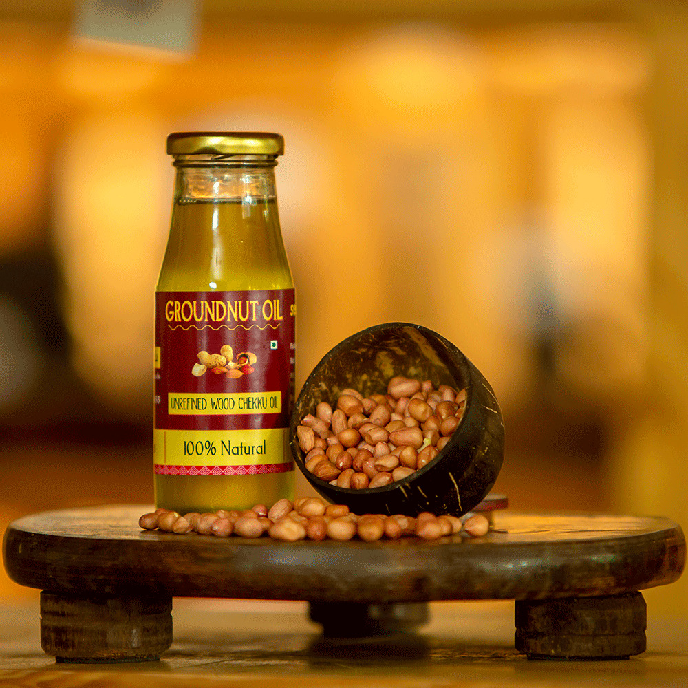 Groundnut Oil (With Bottle)_image