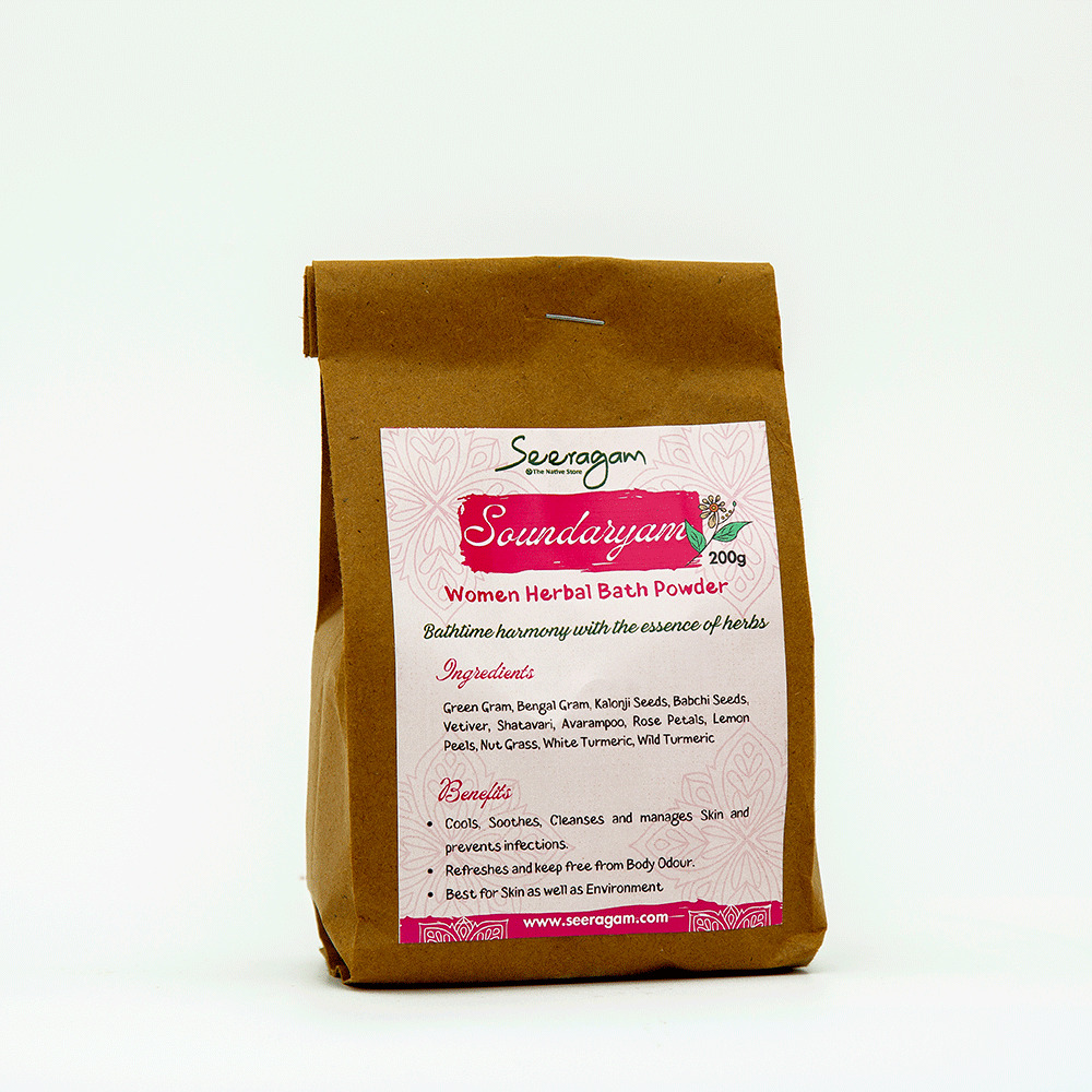 Herbal Bath Powder - Women (Soundaryam)_image