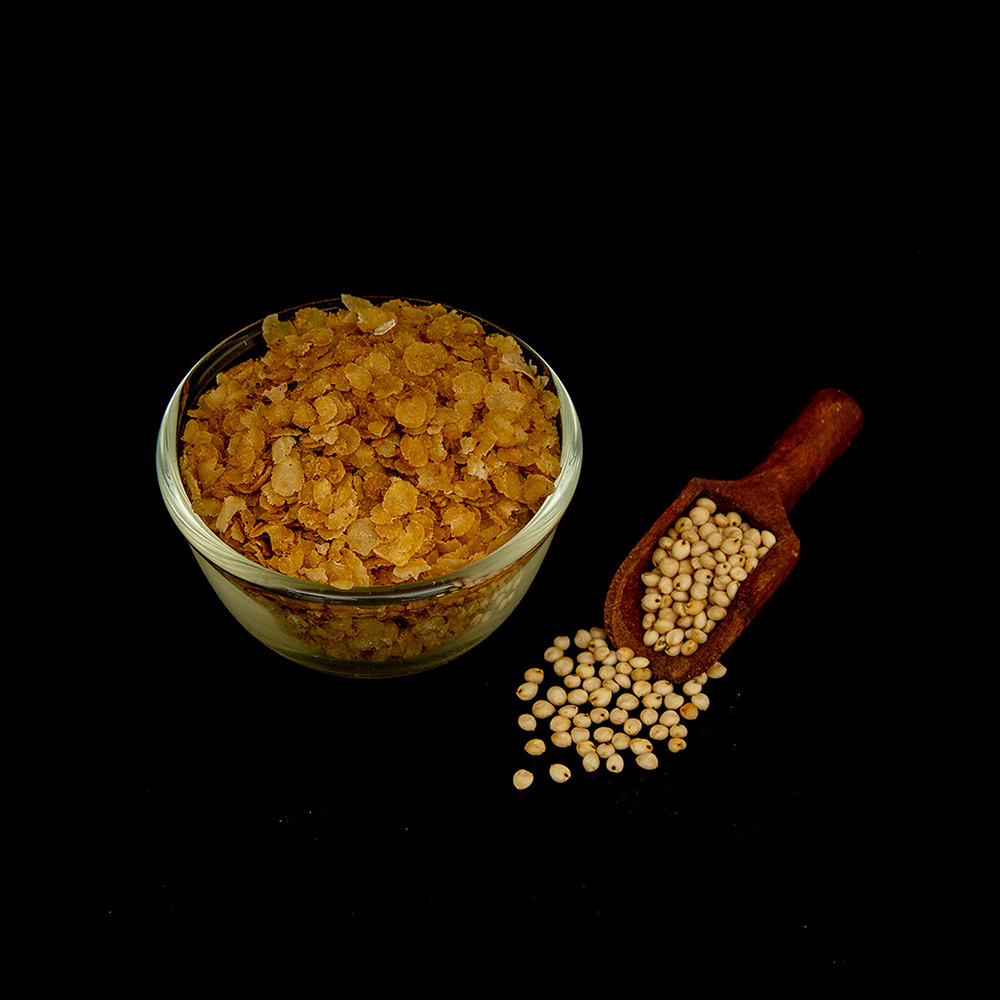 White Cholam/ Sorghum Flakes