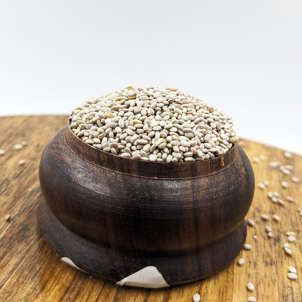 White Chia Seeds_image