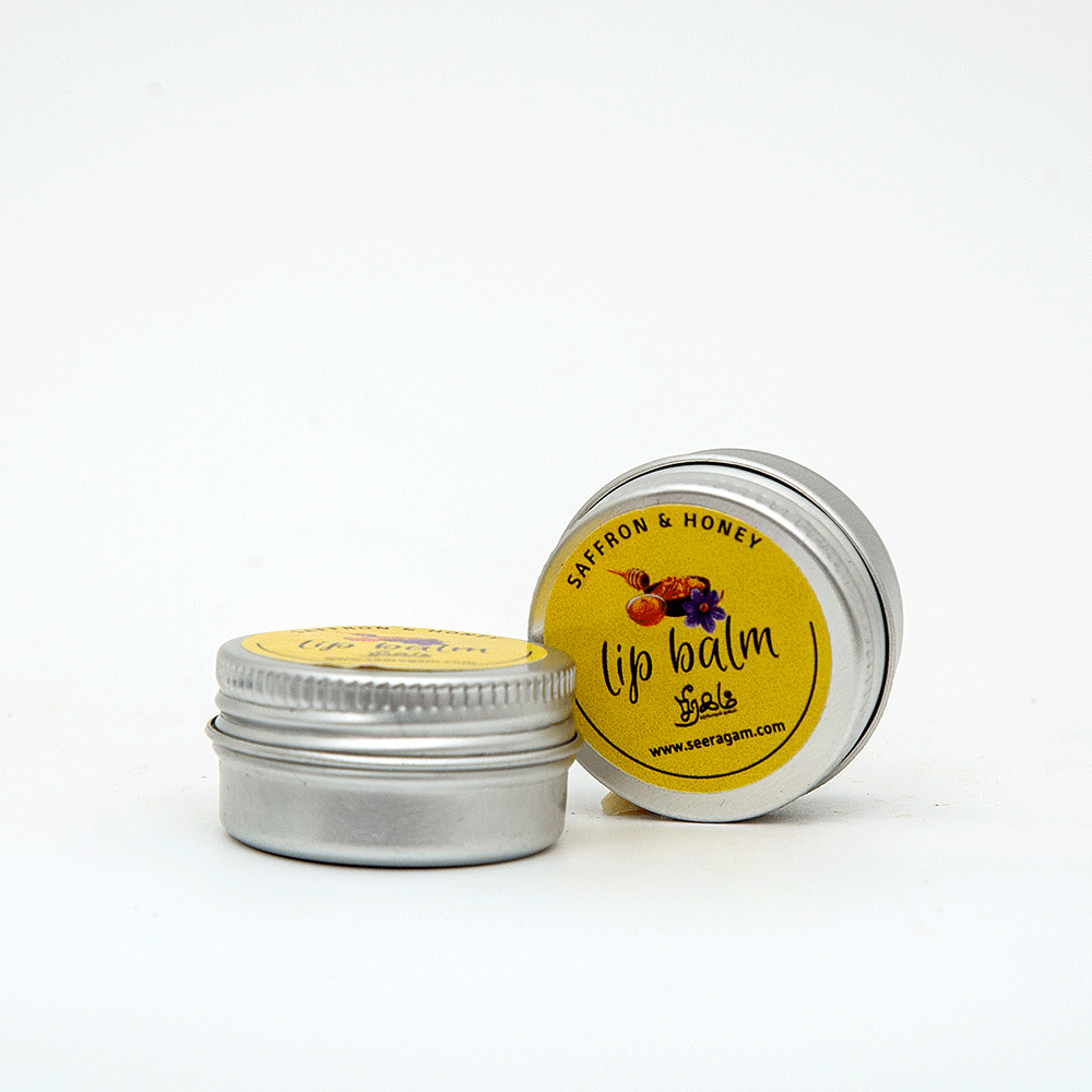 Natural Lipbalm - Honey & Saffron