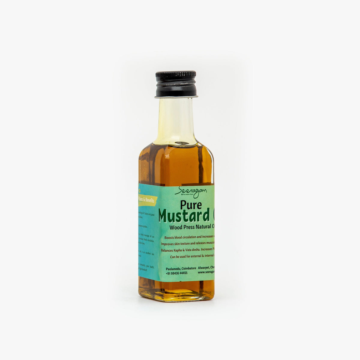 Wood Pressed Mustard Oil