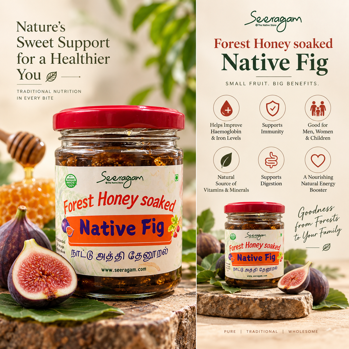 Honey Soaked Native Fig