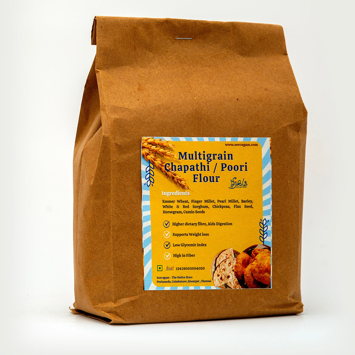 Multigrain Atta (Chapathi & Poori Flour)